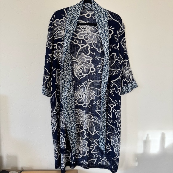 Hazel Chez Kimono Floral Size XL - Picture 4 of 13